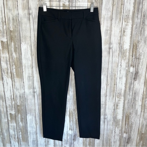 White House Black Market Pants - White House Black Market The Slim Skinny Black Ankle Length Pants Women’s 0